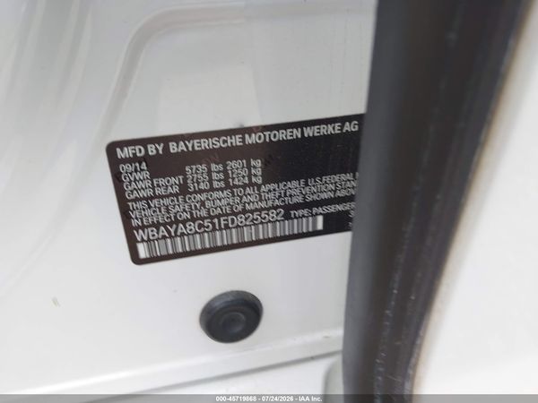 2015 BMW 750I 750i/Alpina B7