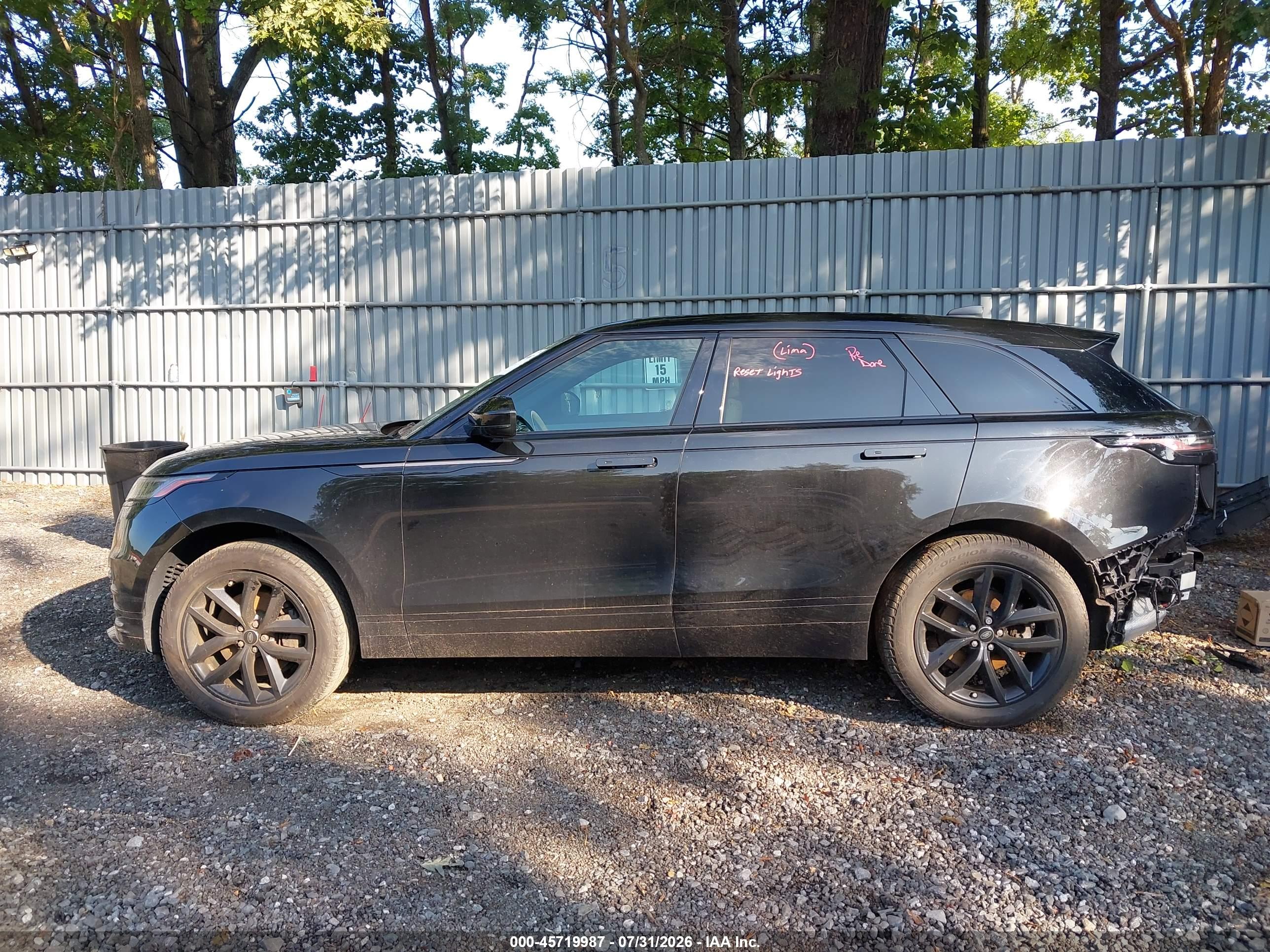 2024 LAND ROVER RANGE ROVER VELAR P250 DYNAMIC SE