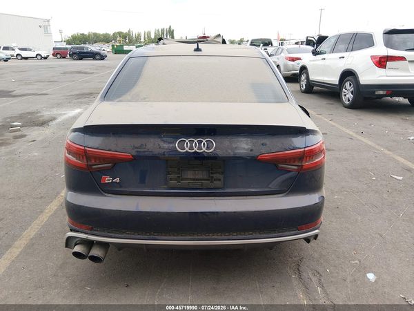 2018 AUDI S4 3.0T PREMIUM PLUS