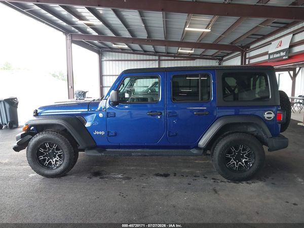 2019 JEEP WRANGLER UNLIMITED SPORT S 4X4