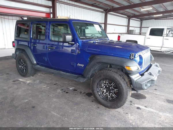 2019 JEEP WRANGLER UNLIMITED SPORT S 4X4