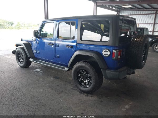 2019 JEEP WRANGLER UNLIMITED SPORT S 4X4