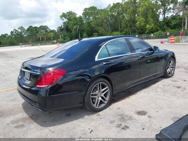 2015 MERCEDES-BENZ S 550 4MATIC
