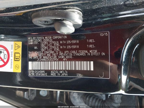 2016 LEXUS NX 200T F SPORT
