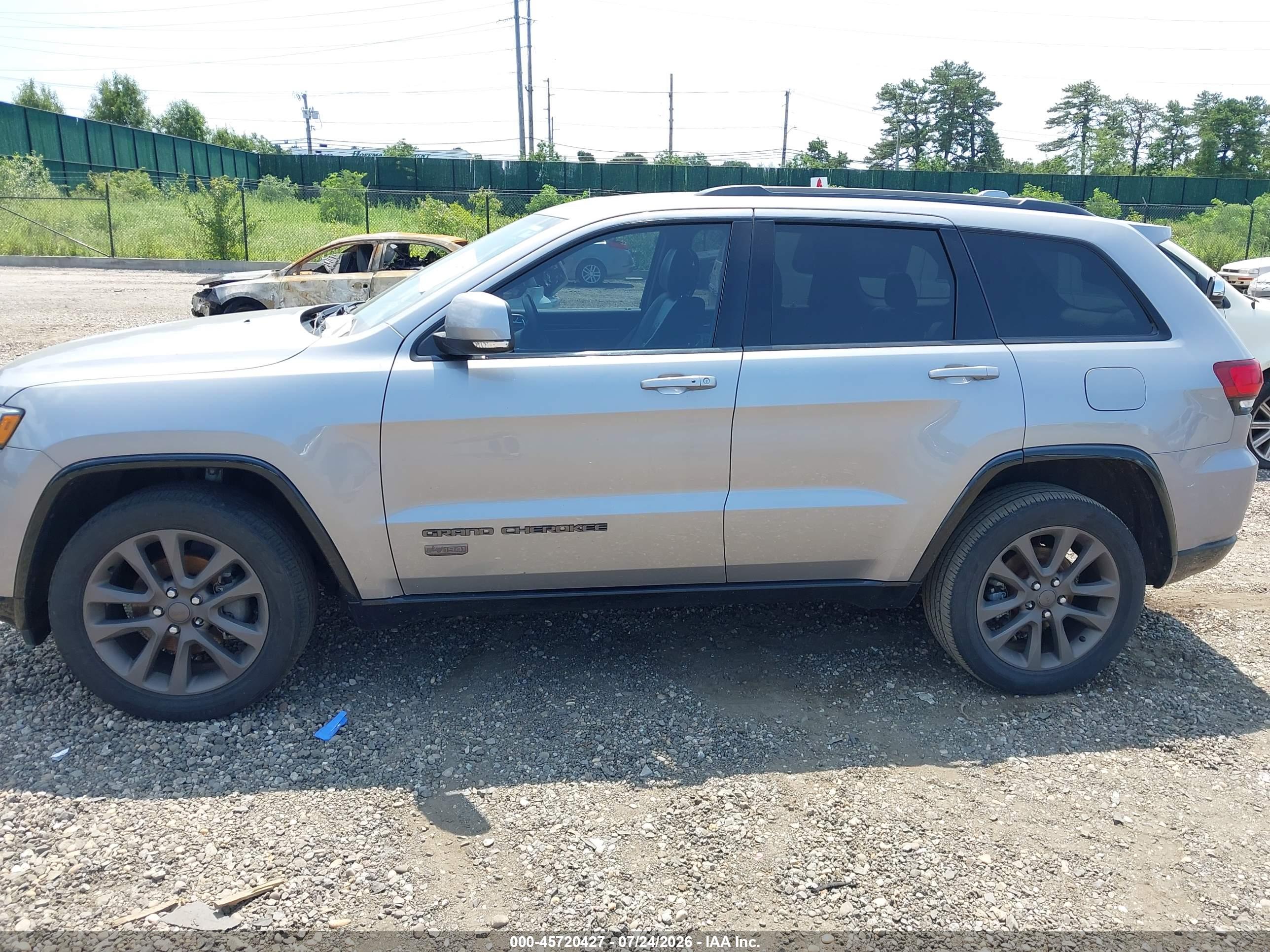 2016 JEEP GRAND CHEROKEE LIMITED 75TH ANNIVERSARY