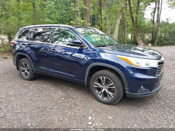 2016 TOYOTA HIGHLANDER XLE V6
