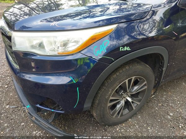 2016 TOYOTA HIGHLANDER XLE V6
