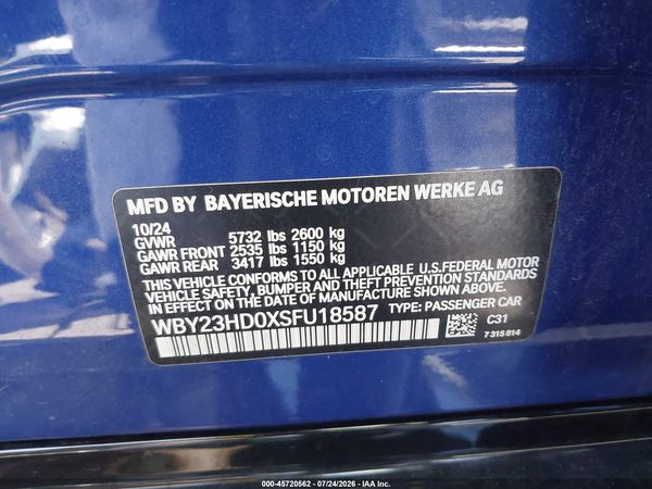 2025 BMW I4 GRAN COUPE EDRIVE40