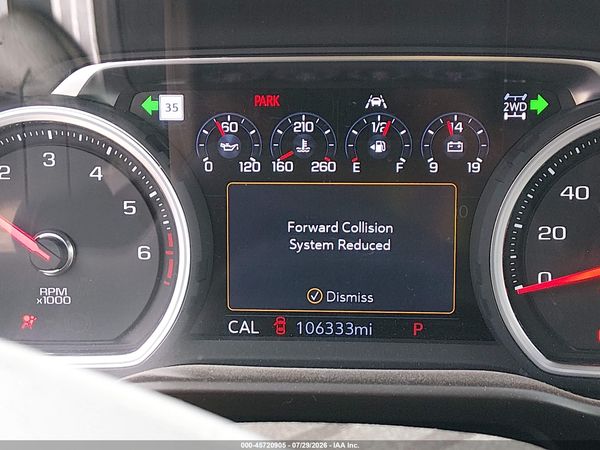 2020 CHEVROLET SILVERADO 1500 4WD  SHORT BED LTZ — I118
