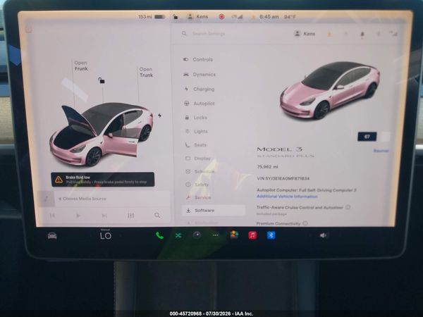 2021 TESLA MODEL 3