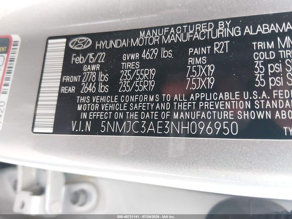 2022 HYUNDAI TUCSON SEL