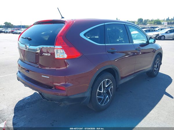 2016 HONDA CR-V SE