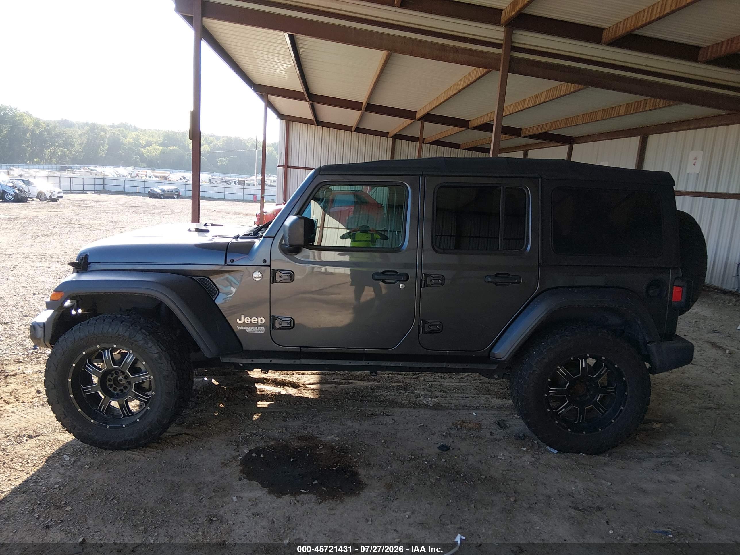 2018 JEEP WRANGLER UNLIMITED SPORT 4X4
