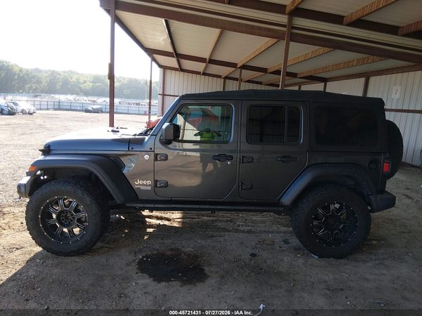 2018 JEEP WRANGLER UNLIMITED SPORT 4X4