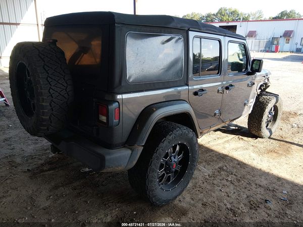 2018 JEEP WRANGLER UNLIMITED SPORT 4X4