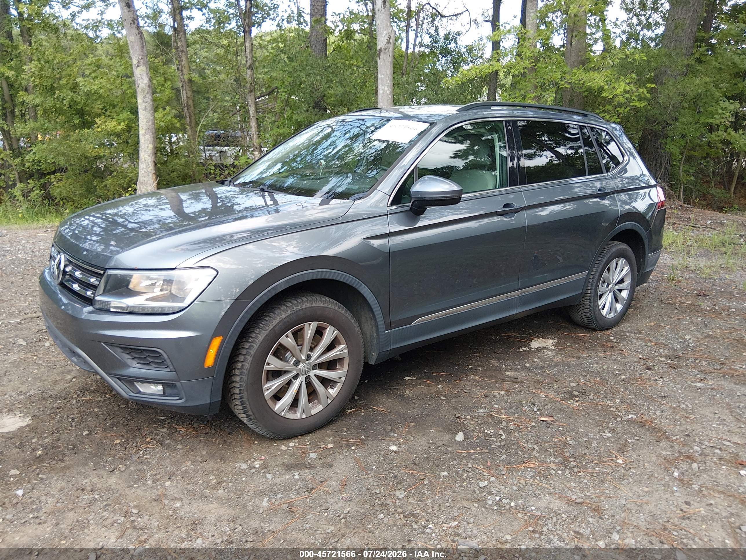 2018 VOLKSWAGEN TIGUAN 2.0T SE/2.0T SEL — I2