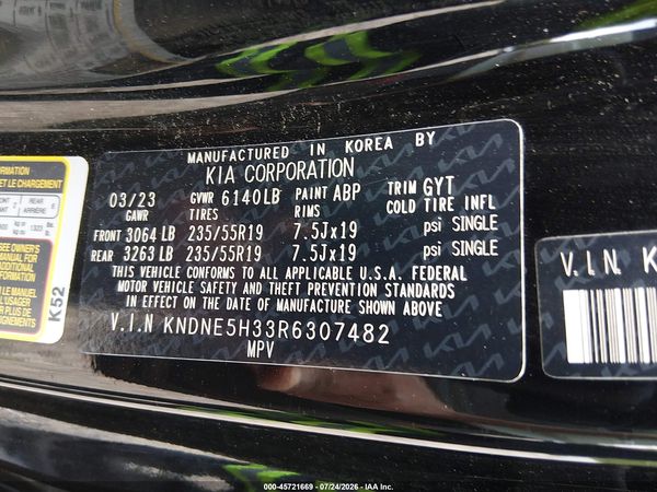 2024 KIA CARNIVAL MPV SX PRESTIGE