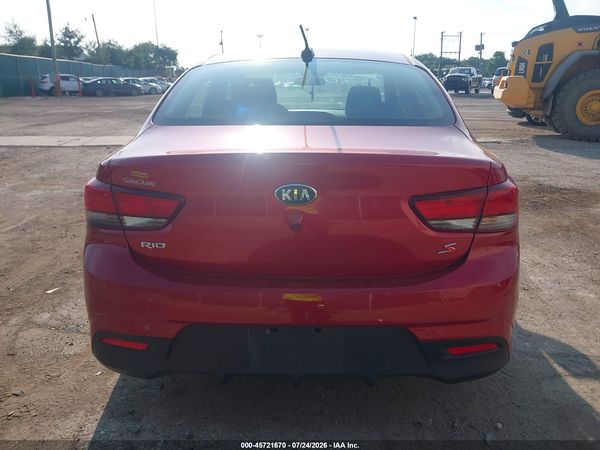 2020 KIA RIO S