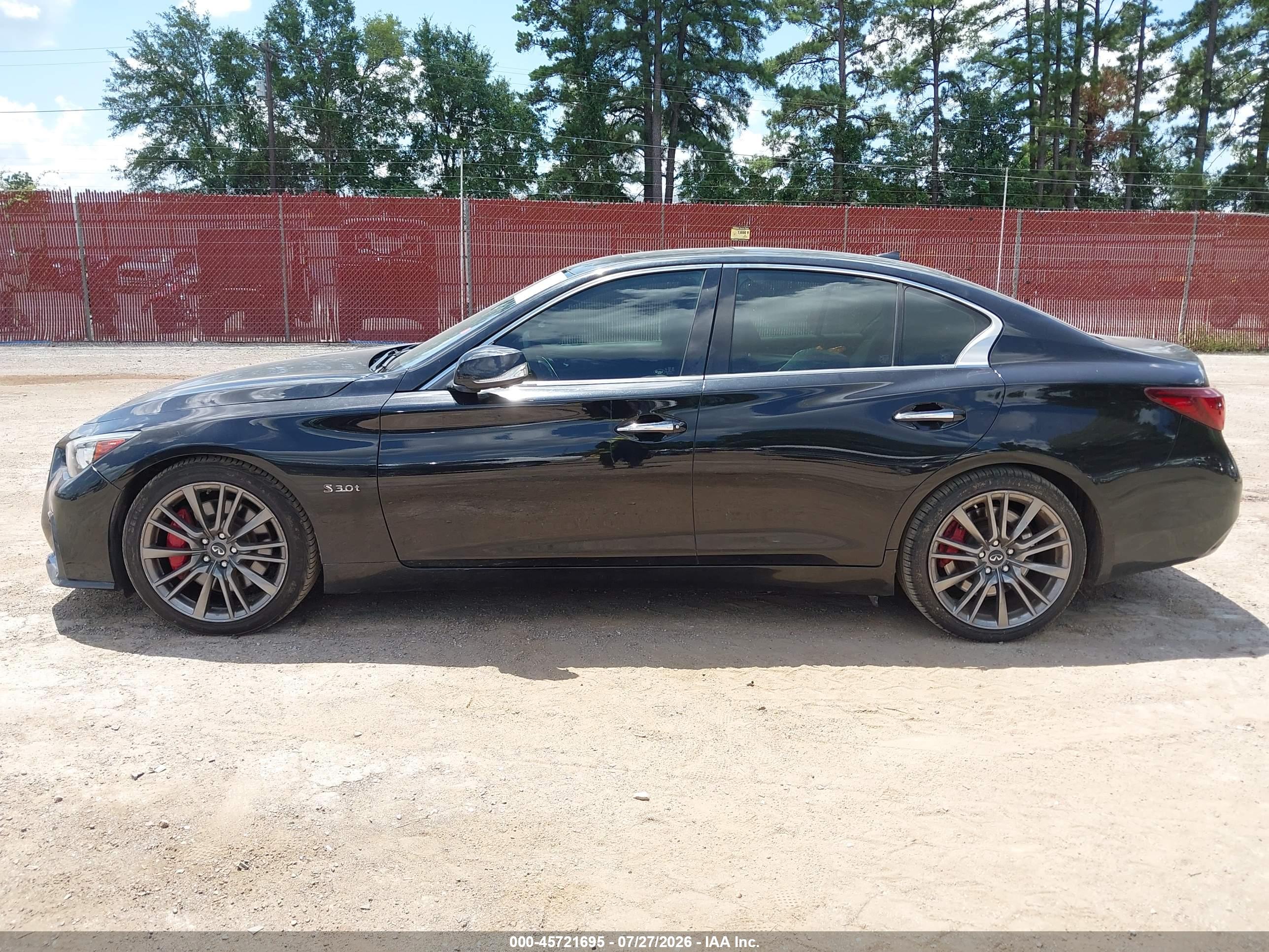2018 INFINITI Q50 3.0T RED SPORT 400