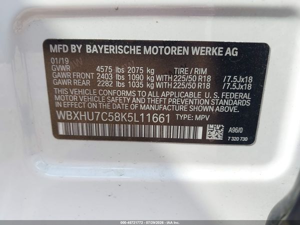 2019 BMW X1 SDRIVE28I