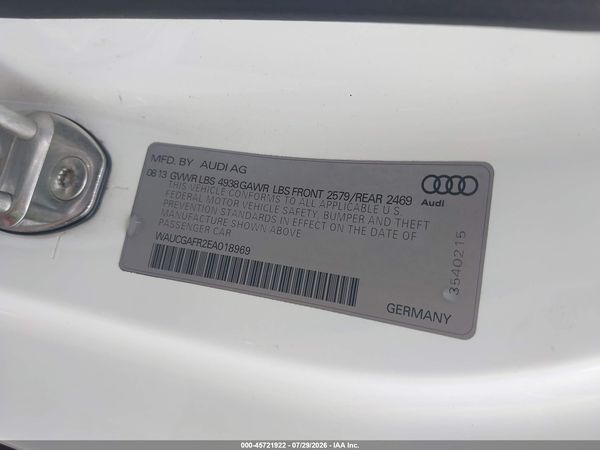 2014 AUDI S5 3.0T PREMIUM PLUS
