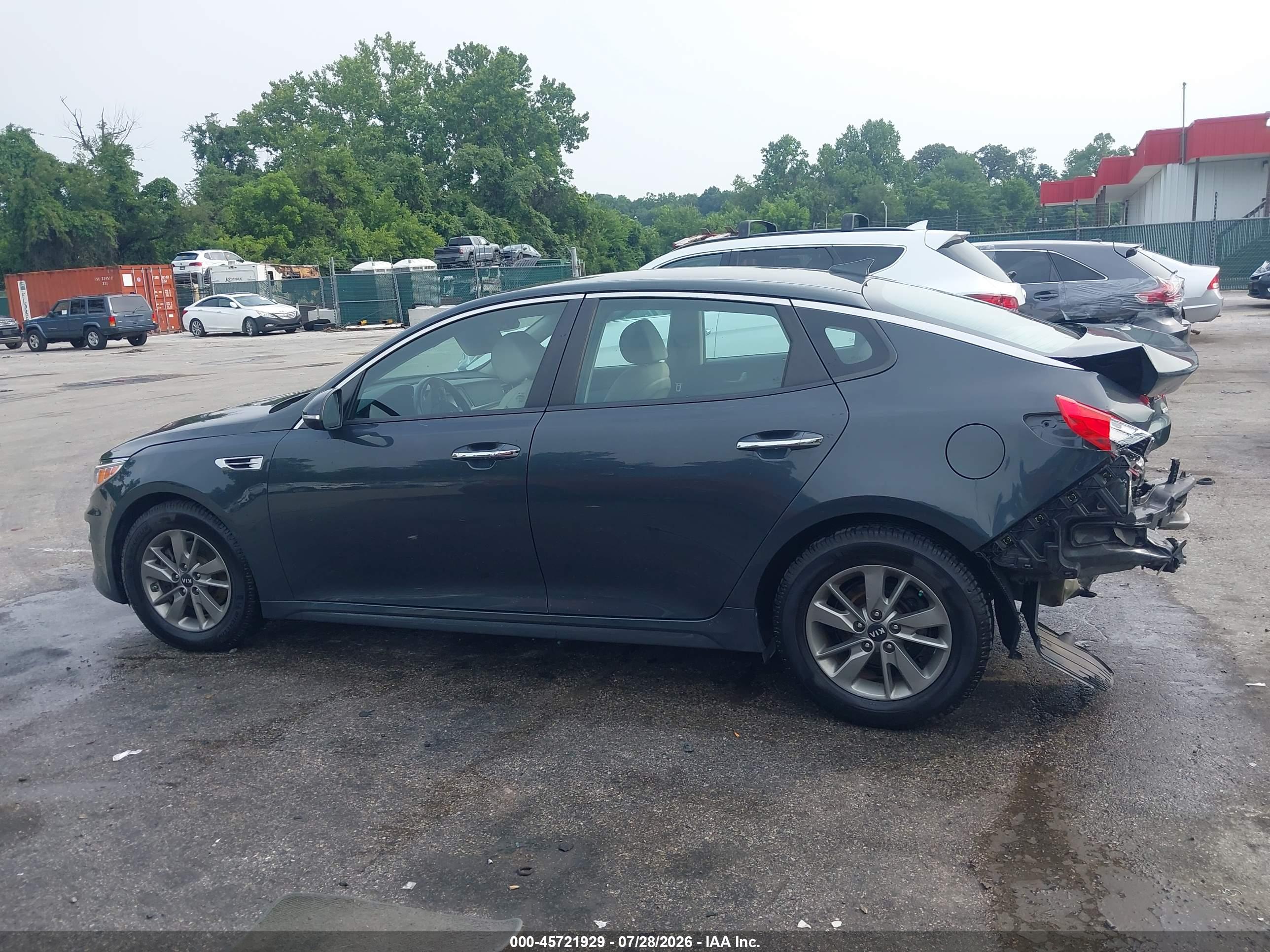 2016 KIA OPTIMA LX TURBO