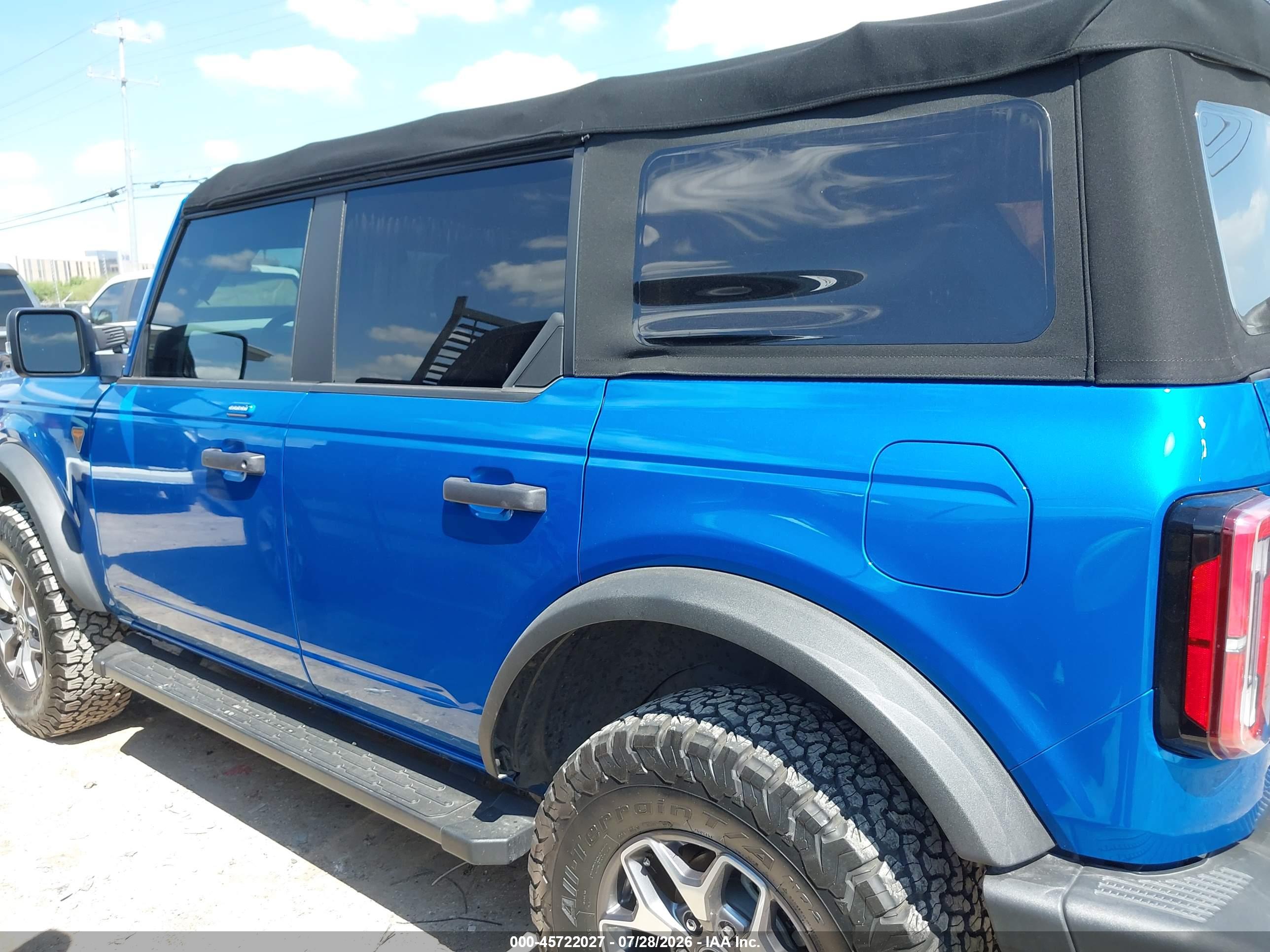 2022 FORD BRONCO BADLANDS