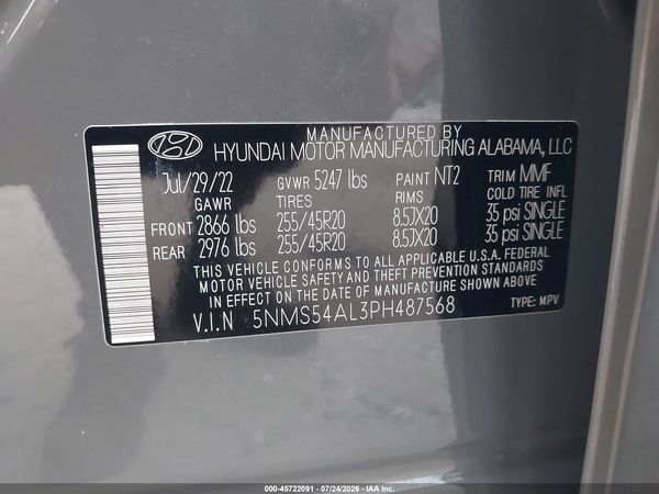 2023 HYUNDAI SANTA FE CALLIGRAPHY