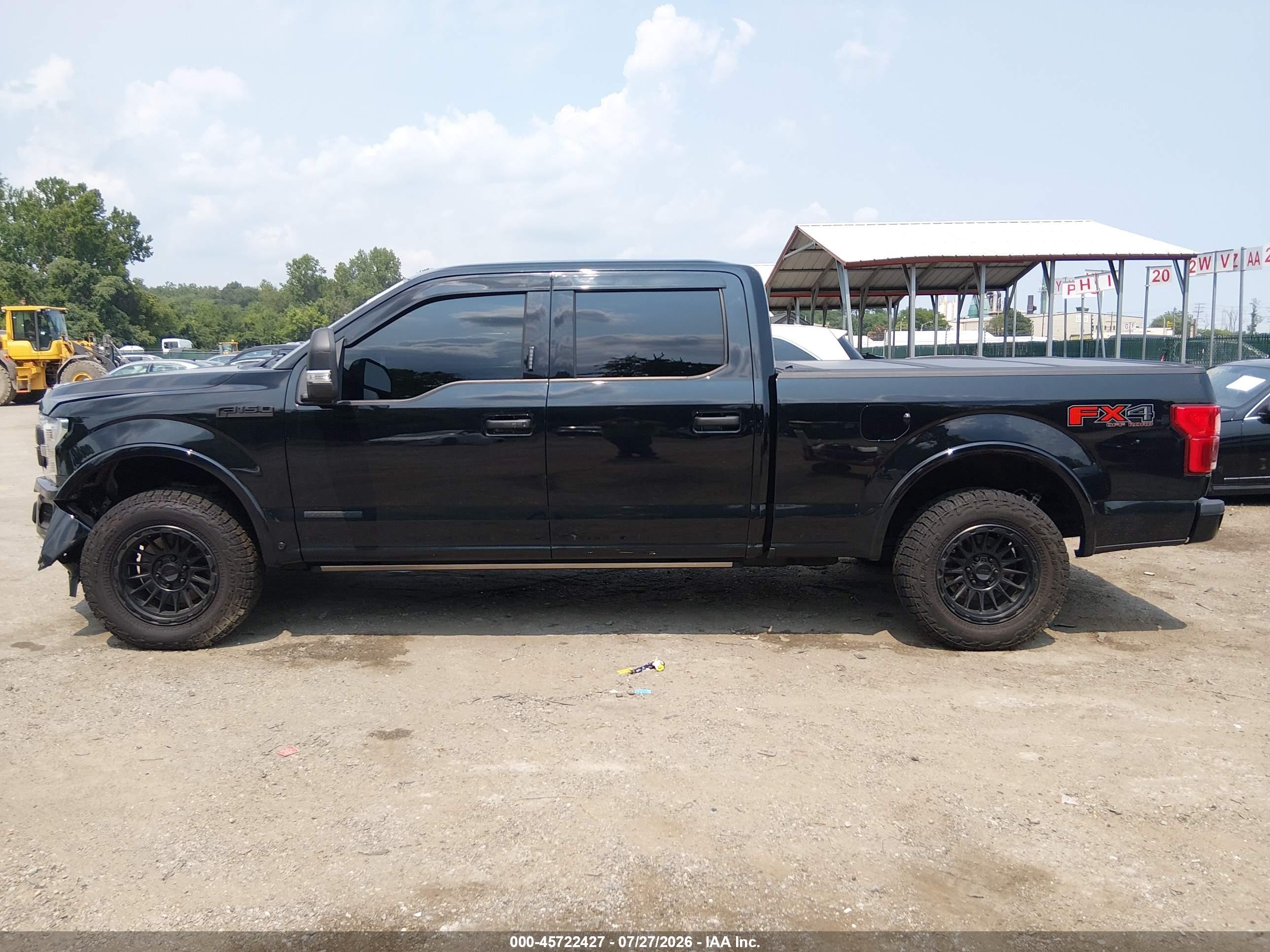 2018 FORD F-150 PLATINUM