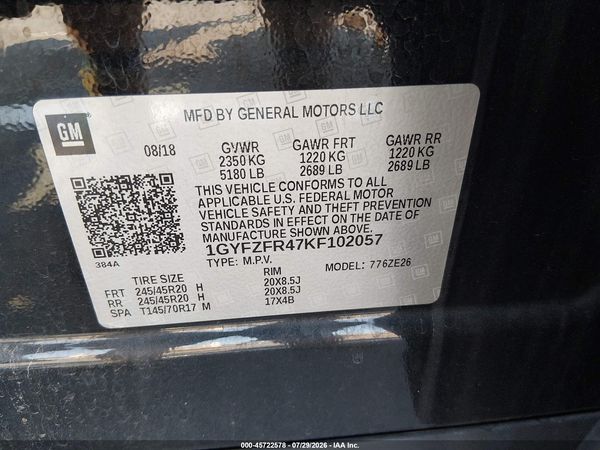2019 CADILLAC XT4 SPORT
