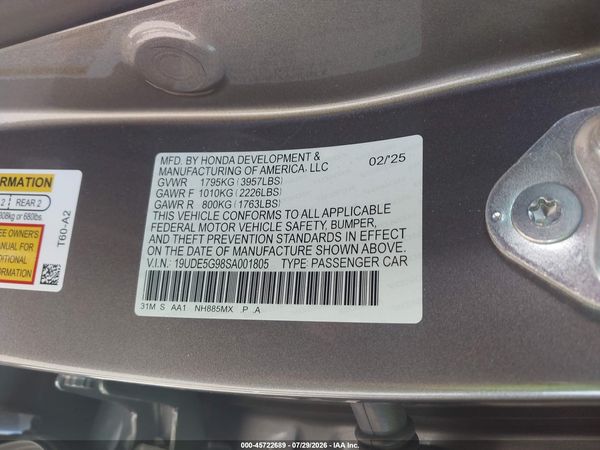 2025 ACURA INTEGRA TYPE S