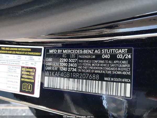 2024 MERCEDES-BENZ C 300 C300