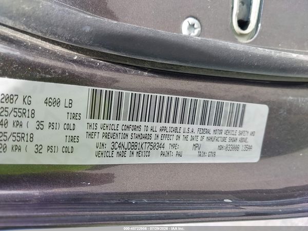 2019 JEEP COMPASS ALTITUDE 4X4