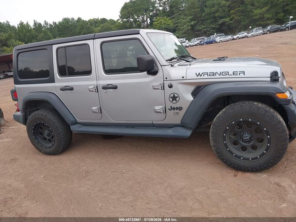2018 JEEP WRANGLER UNLIMITED SPORT S 4X4