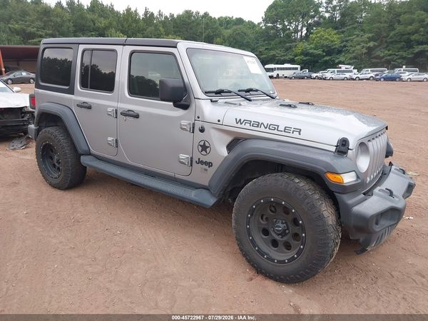 2018 JEEP WRANGLER UNLIMITED SPORT S 4X4