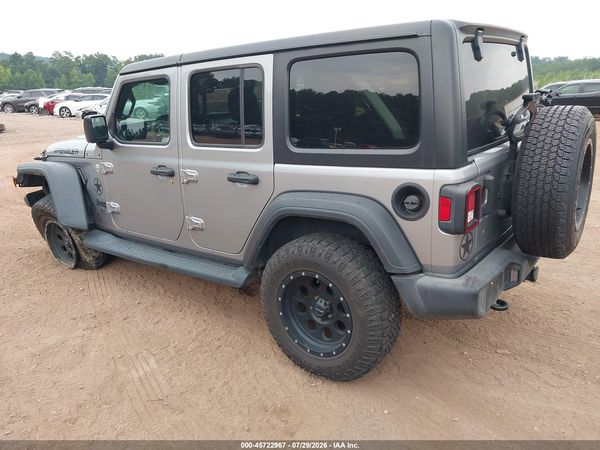 2018 JEEP WRANGLER UNLIMITED SPORT S 4X4