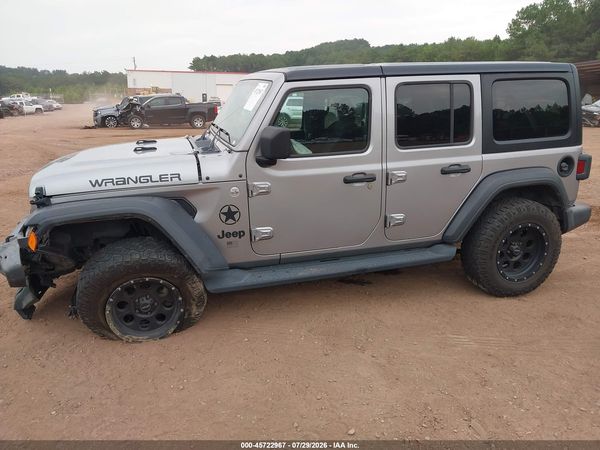 2018 JEEP WRANGLER UNLIMITED SPORT S 4X4