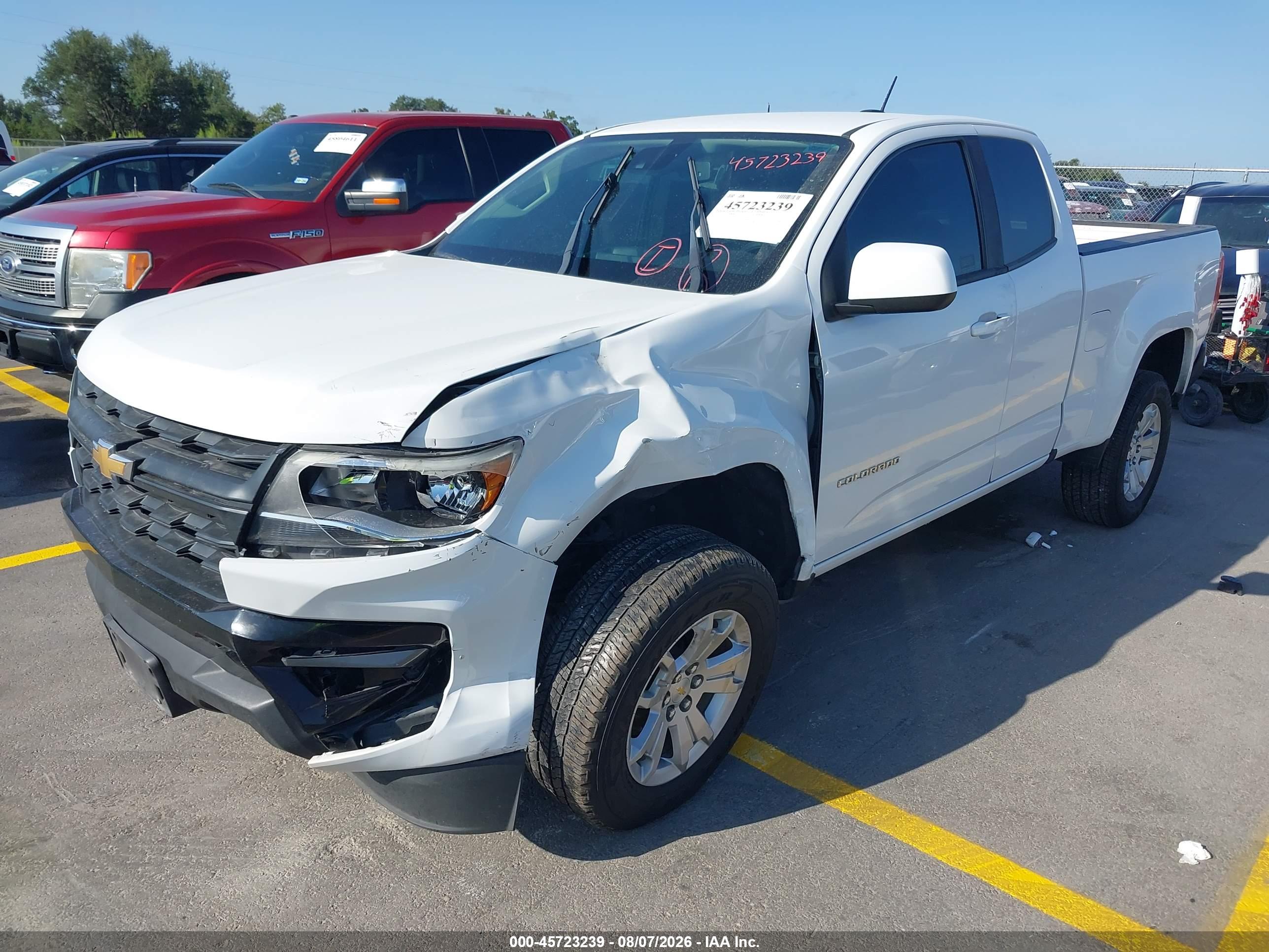 2021 CHEVROLET COLORADO 2WD  LONG BOX LT — I2