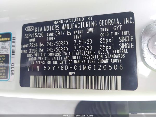 2021 KIA TELLURIDE S
