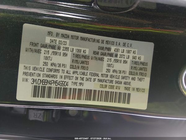 2023 MAZDA CX-30 2.5 S SELECT