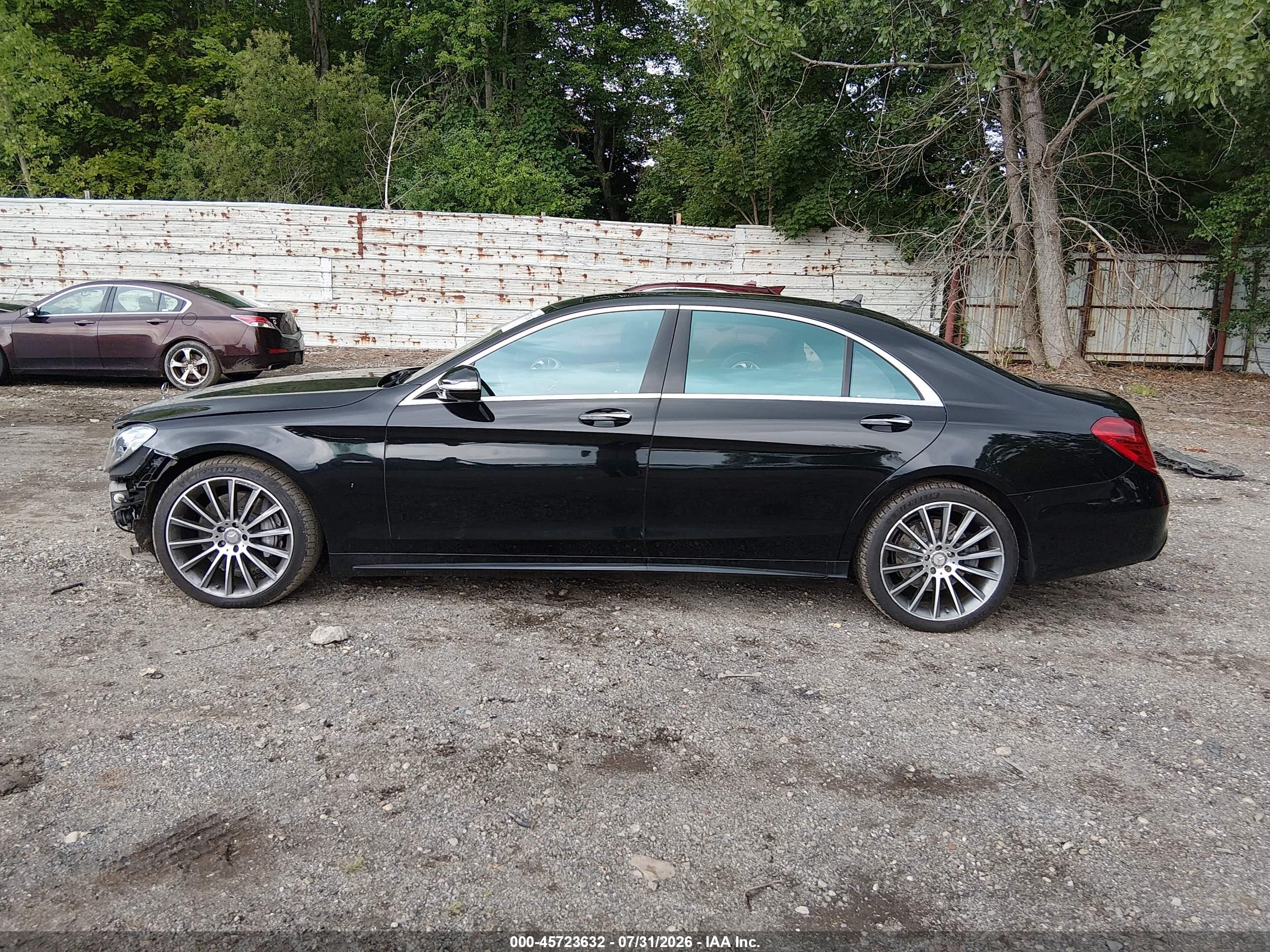 2015 MERCEDES-BENZ S 550 S550