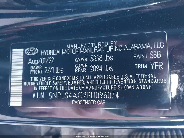 2023 HYUNDAI ELANTRA SEL