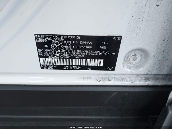 2025 TOYOTA BZ4X LIMITED