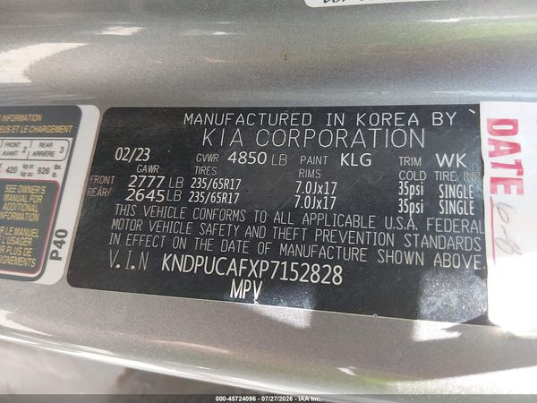 2023 KIA SPORTAGE LX