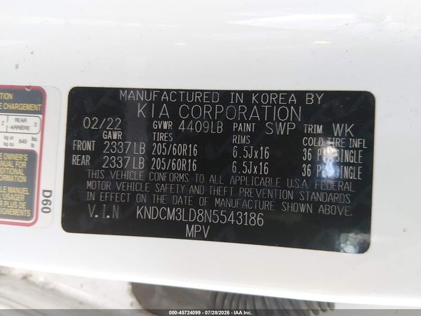 2022 KIA NIRO PLUG-IN HYBRID LXS