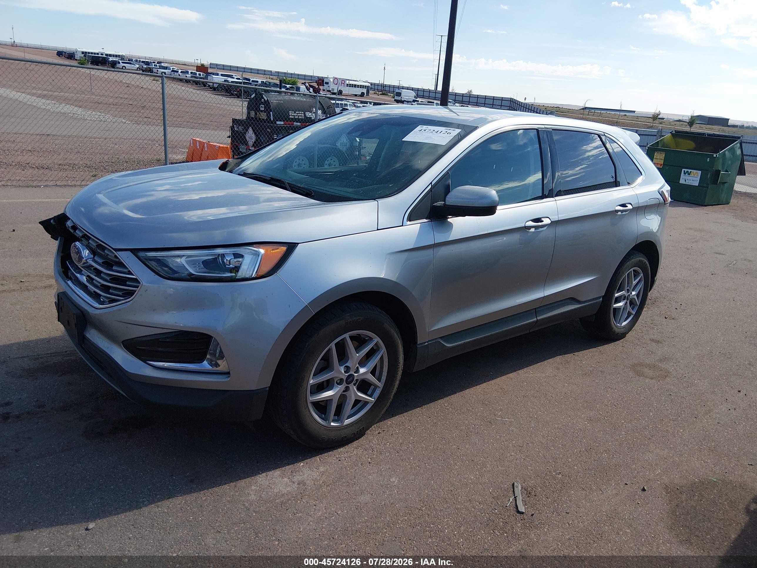 2022 FORD EDGE SEL — I2