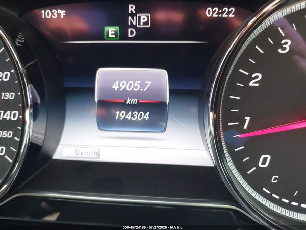 2018 MERCEDES-BENZ E 300 E300
