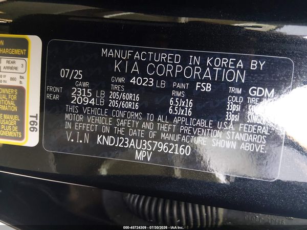 2025 KIA SOUL LX
