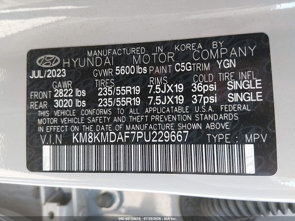2023 HYUNDAI IONIQ 5 SE