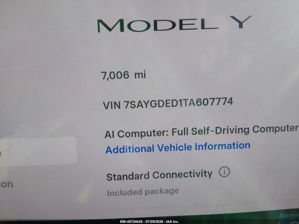 2026 TESLA MODEL Y